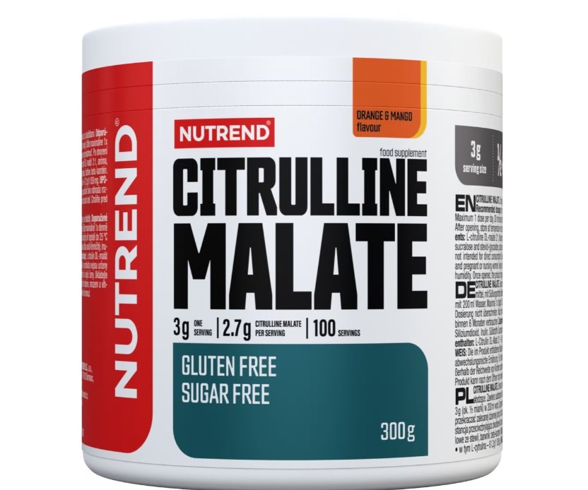 Citrulline Malate, Orange & Mango - 300g - Nutrend