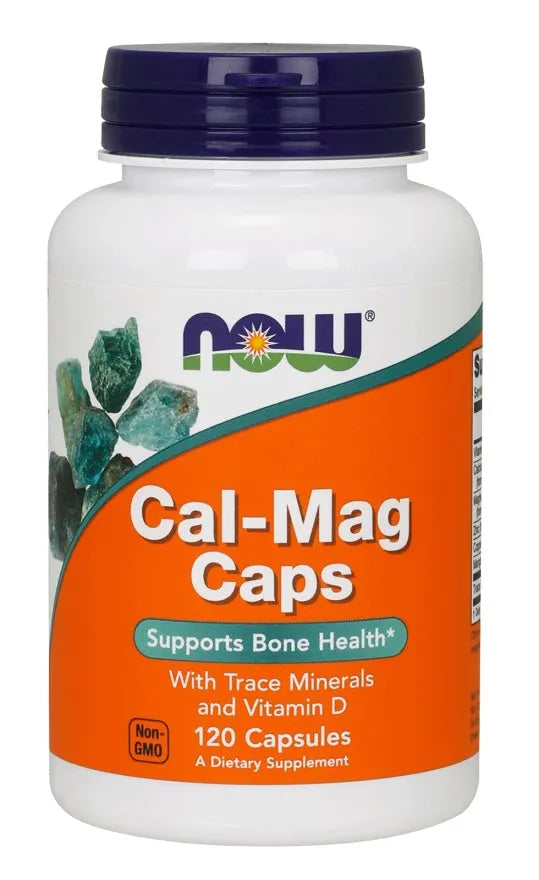 Cal-Mag Caps - 120 - NOW Foods - Papildai