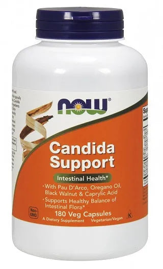 Candida Support - 180 vcaps - NOW Foods - Papildai