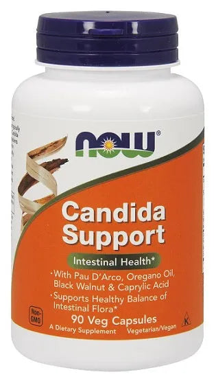Candida Support - 90 vcaps - NOW Foods - Papildai