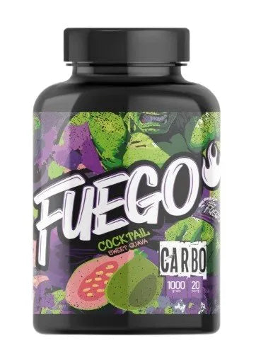 Carbo Cocktail Sweet Guava - 1000g - Fuego - Sporto papildai