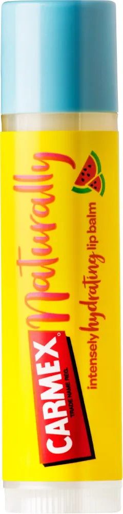 CARMEX Naturally Intensively Moisturizing Lip Balm - Arbūzas 4.25g - Kosmetika