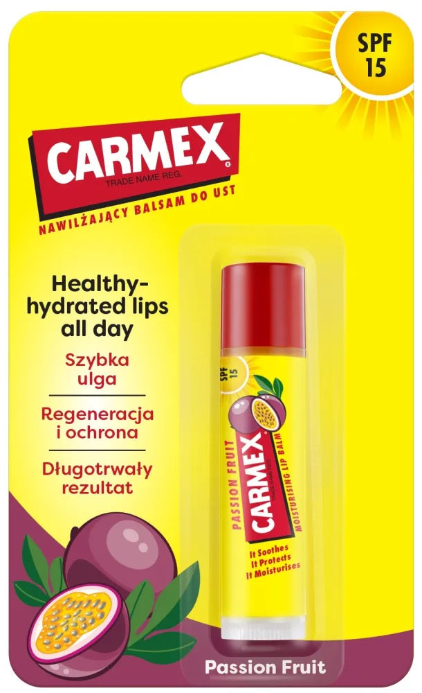 CARMEX Naturally Moisturizing Lip Balm - Aistringų Vaisių 4.25g - Kosmetika