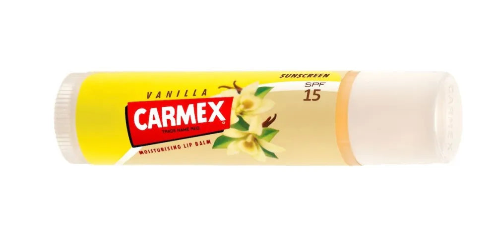 Carmex Protective lūpų balzamas Vanilė 4.25g - Kosmetika
