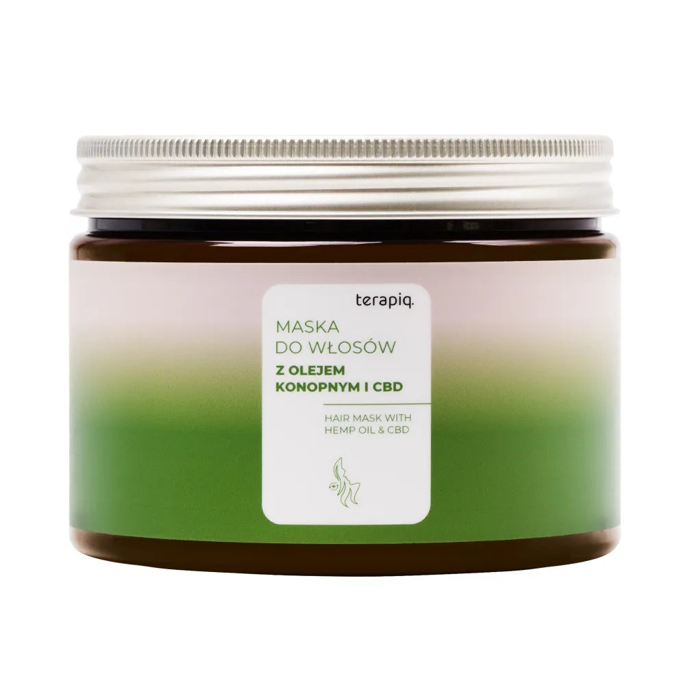 CBD Therapy Plaukų kaukė su kanapių aliejumi ir 500ml - Kosmetika