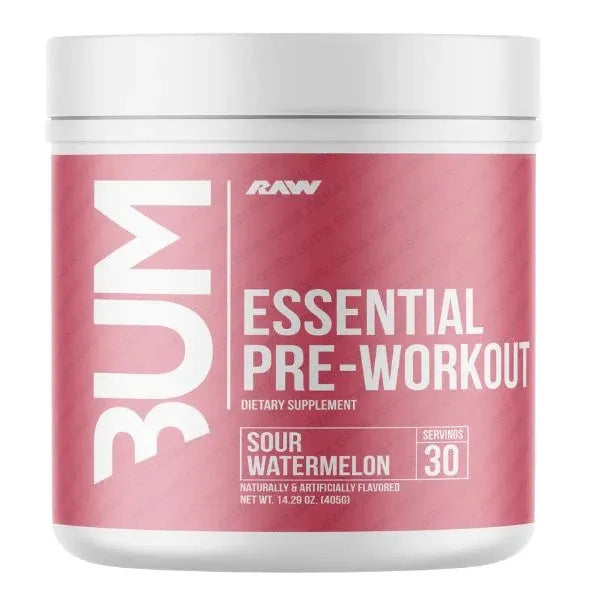 CBUM Essential Pre-Workout Raspberry Creamthickle - 408g - Raw Nutrition - Sporto papildai