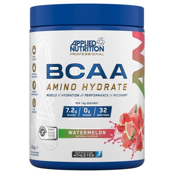 BCAA Amino-Hydrate, Watermelon - 450g - Applied Nutrition
