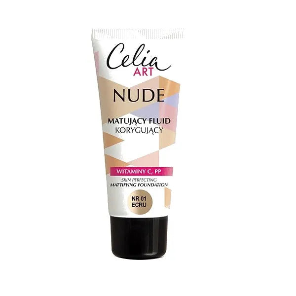 Celia Art Nude Matizuojantis Korreguojantis Skystis Nr. 01 Ekranas 30ml - Kosmetika