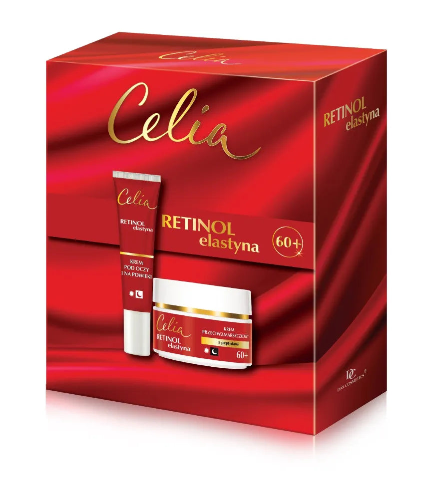 CELIA Retinol Elastin dovanų rinkinys (60+ dienos ir nakties kremas + akių kremas) - Kosmetika
