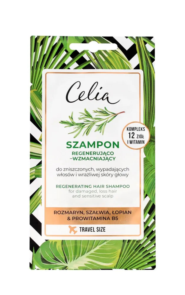 CELIA ŠAMPŪNAS REGENERACINIS IR STIPRINANTIS 10ML - Kosmetika