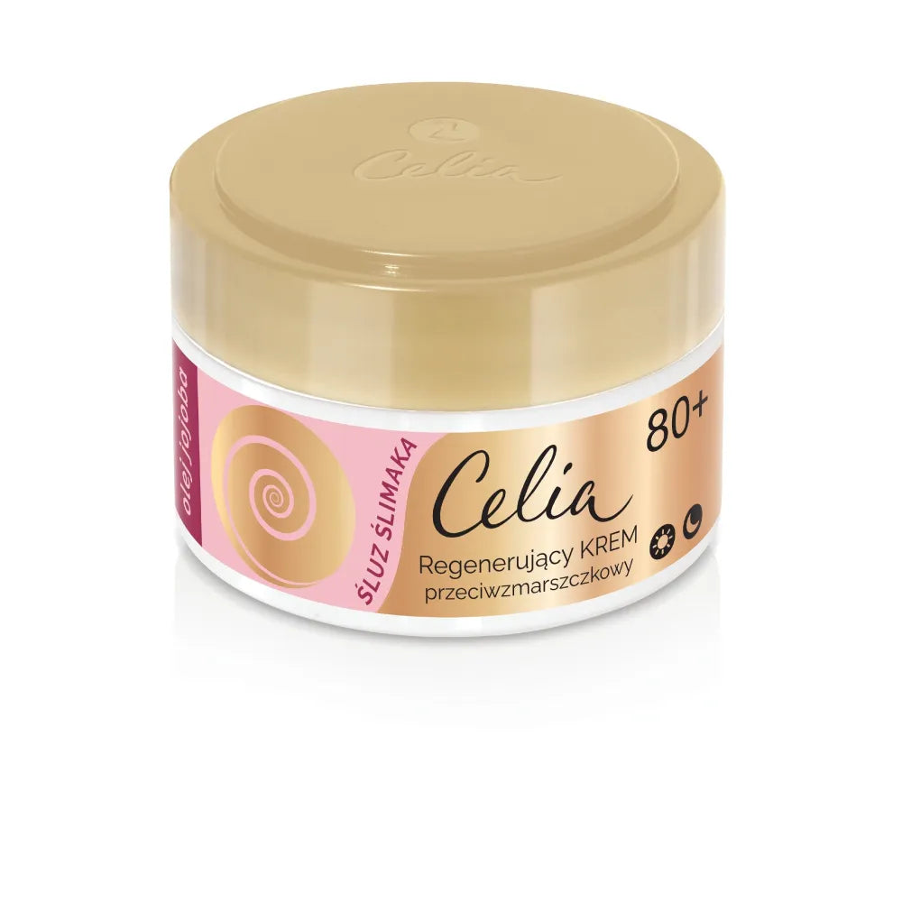 CELIA Snail Mucus Regenerating anti-wrinkle cream with jojoba oil 80+ - Kosmetika