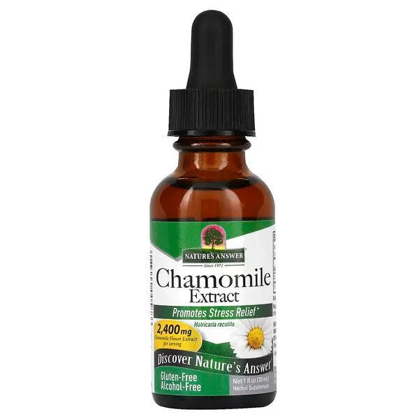 Chamomile Extract - 30 ml - Nature’s Answer - Papildai