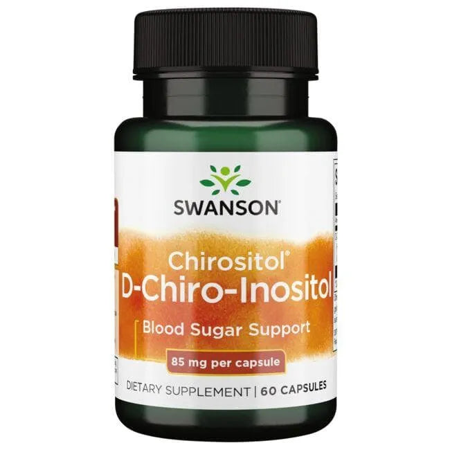 Chirositol D-Chiro-Inositol - Chirozitolis D-Chiro-inozitolis - 85 mg - N60 - Swanson - Papildai