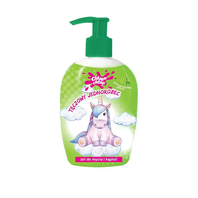 CHLAPU CHLAP BOY BATH GEL RAINBOW UNICORNS vynuogių smūgis - Kosmetika