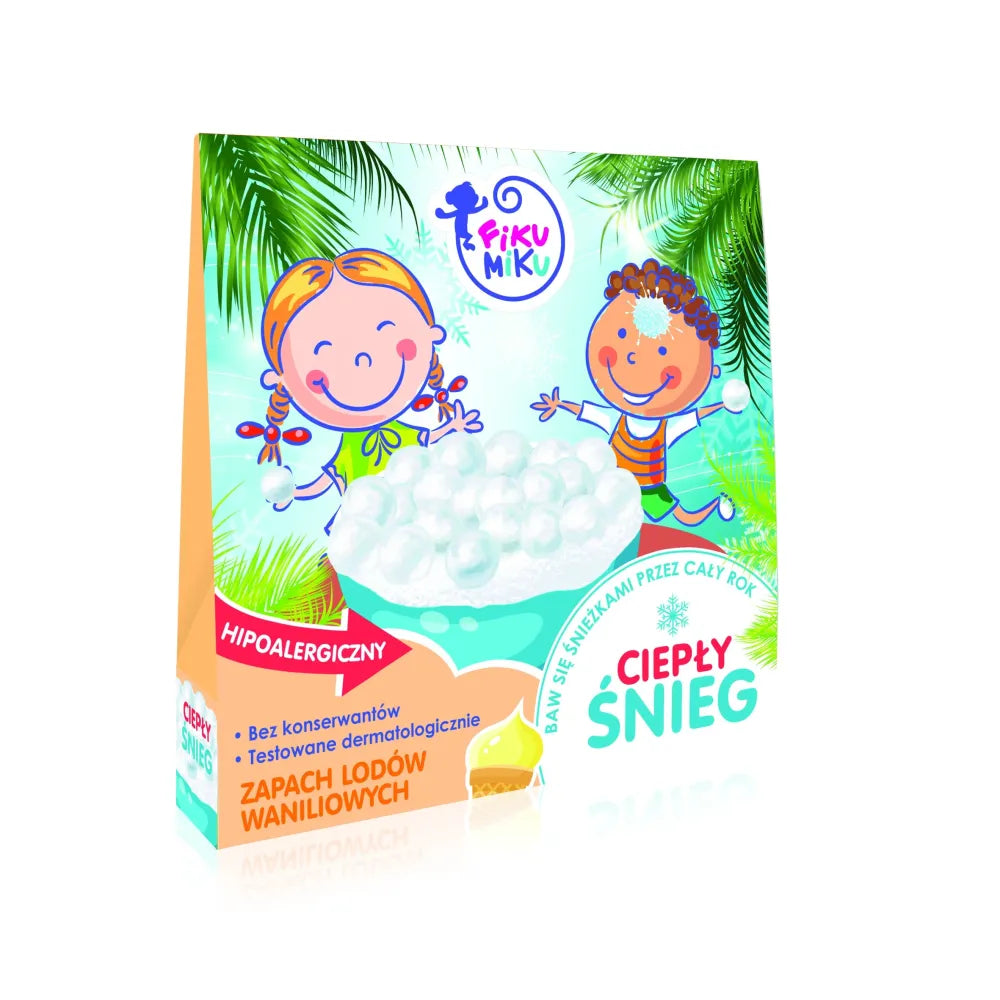 CHLAPU CHLAP Fiku Miku Warm snow with vanilla ice cream scent For Kids 2 x 40 g - Vaikui ir mamai