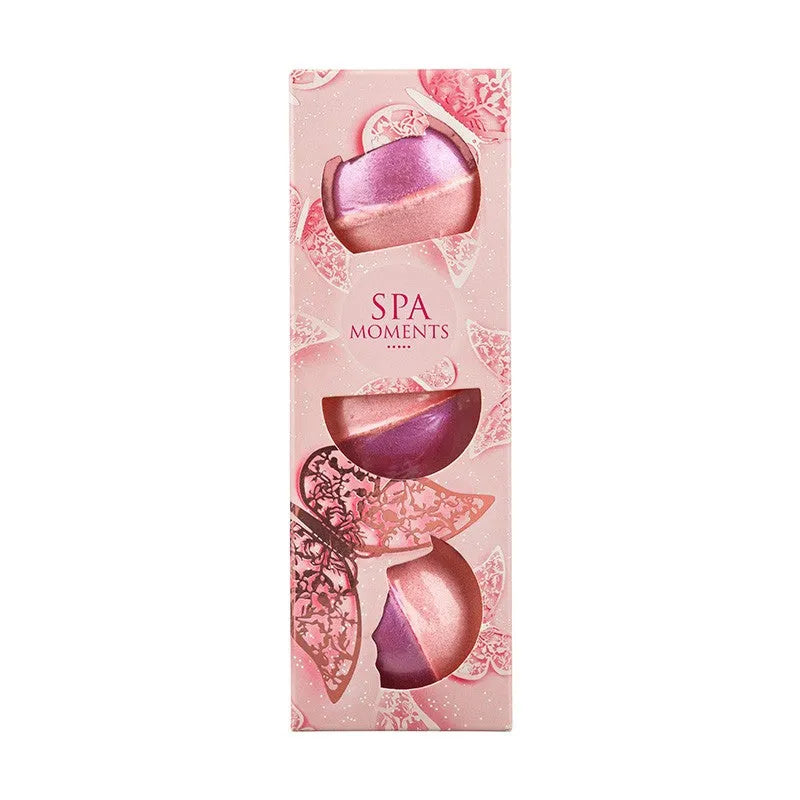 CHLAPU CHLAP Spa Moments Bath Ball Set with Sweet Foam Fragrance 3 x 80 g - Kosmetika