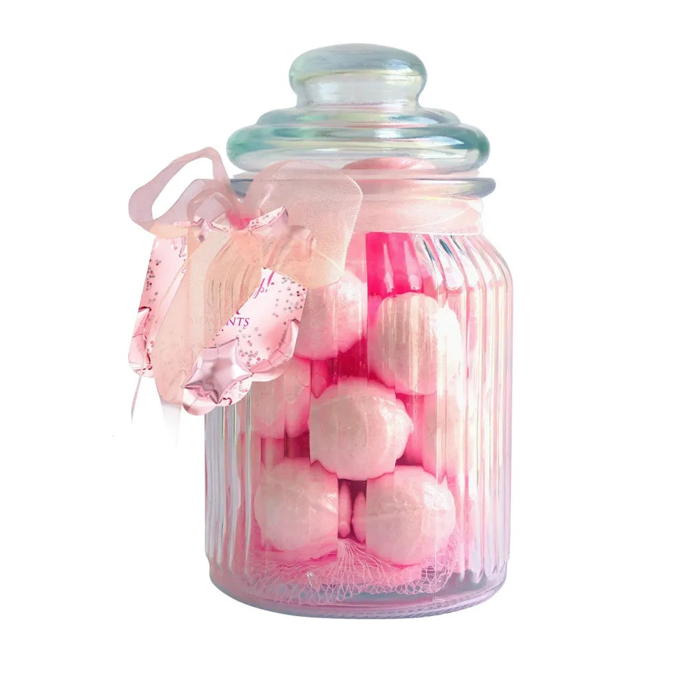 CHLAPU CHLAP Spa Moments Bath bomb – pink foam 22 pcs. - Kosmetika