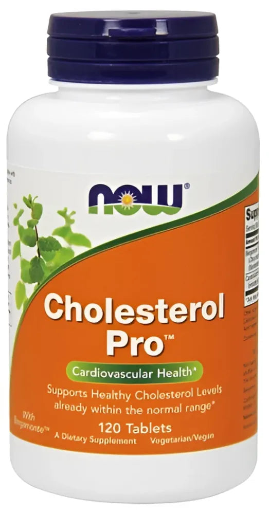 Cholesterol Pro - 120 tabs - NOW Foods - Papildai