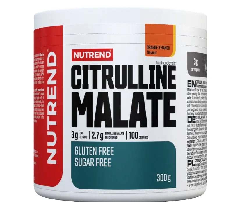 Citrulline Malate Orange & Mango - 300g - Nutrend - Sporto papildai