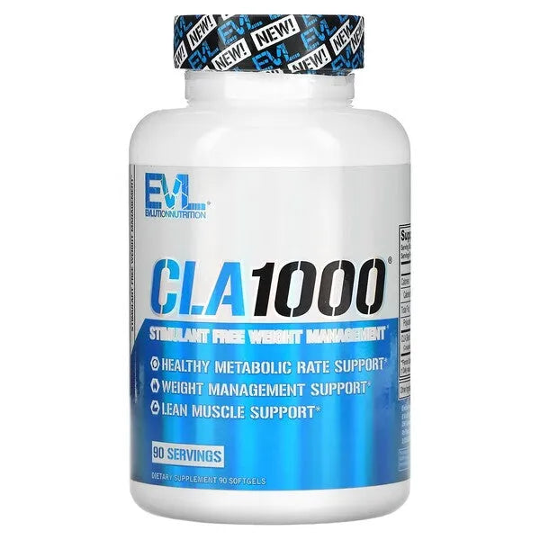 CLA 1000 - 90 softgels - EVLution Nutrition - Sporto papildai