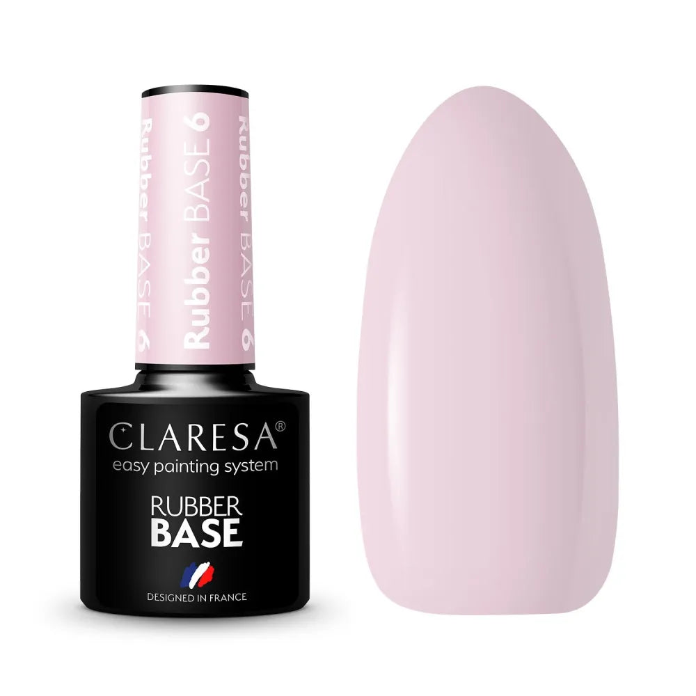 CLARESA Base for hybrid nail polish Rubber - 6 5g - Kosmetika
