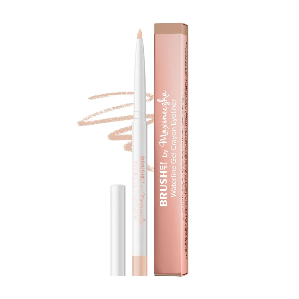 CLARESA Brush Up! by Maxineczka Gel Eyeliner Pencil No. 01 Peach Beige 0.28 g - Kosmetika