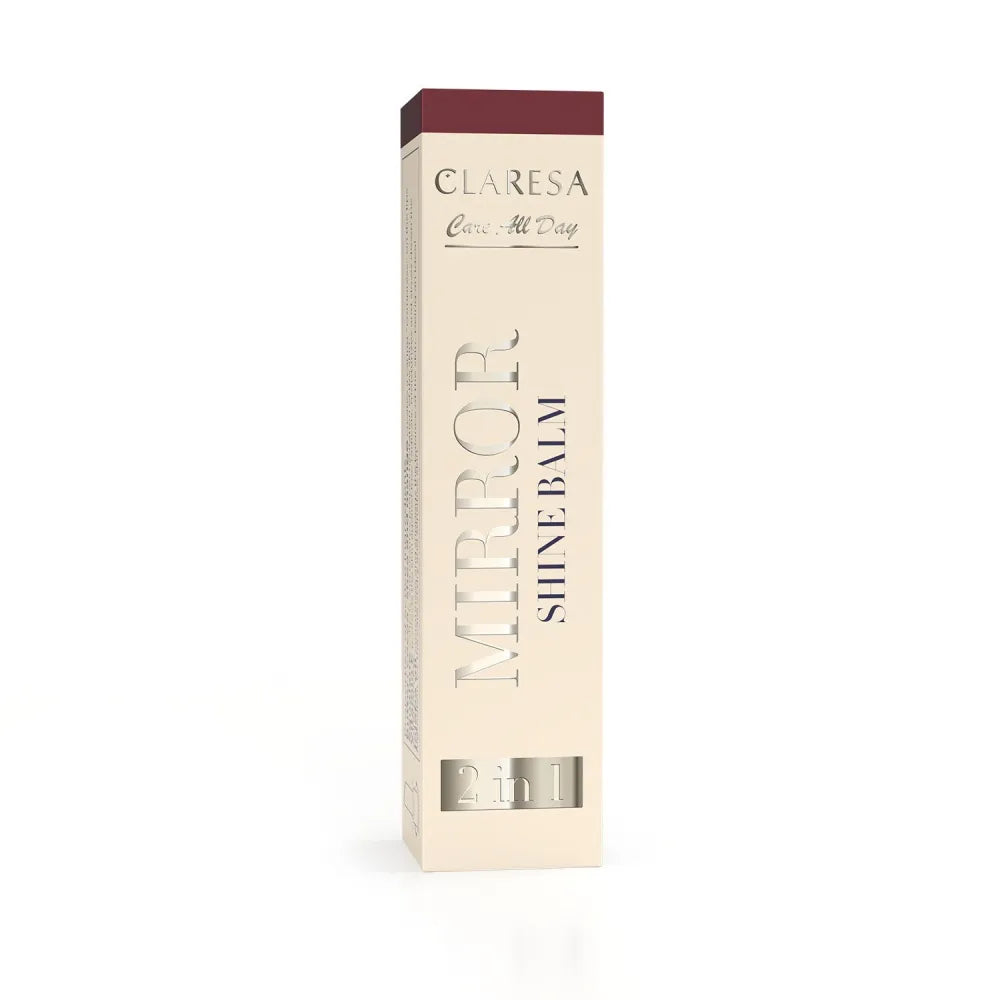 CLARESA Care All Day Mirror Shine Balm 2-in-1 Lip Gloss Stick Mad Hatter 3 g - Kosmetika