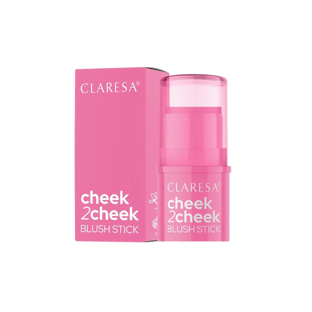 CLARESA Cheek 2 Cream Blush Stick Nr. 01 Candy Pink 6g - Kosmetika