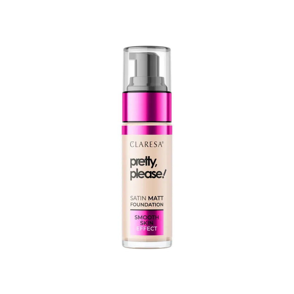 CLARESA Face Foundation PRETTY PLEASE! nr. 02 šviesus 33g - Kosmetika