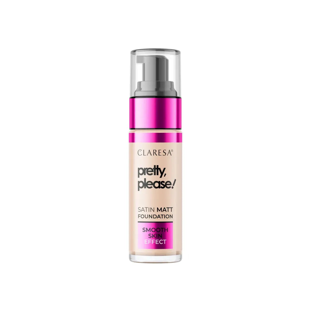 CLARESA Face Foundation PRETTY PLEASE! nr. 03 šviesus - vidutinis 33g - Kosmetika