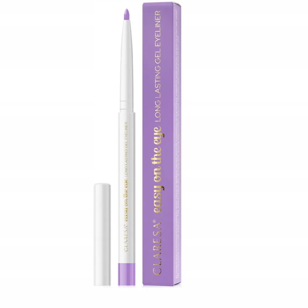 CLARESA Gel Eyeliner Lengvas akims 04 Purpurinė Margutė - Kosmetika