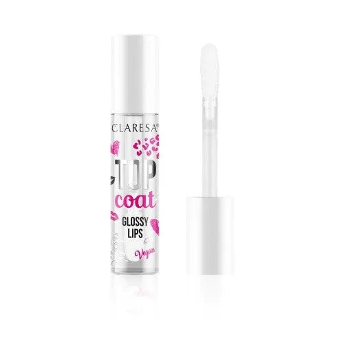 CLARESA Glossy Top Coat for Lips 4.75g - Kosmetika