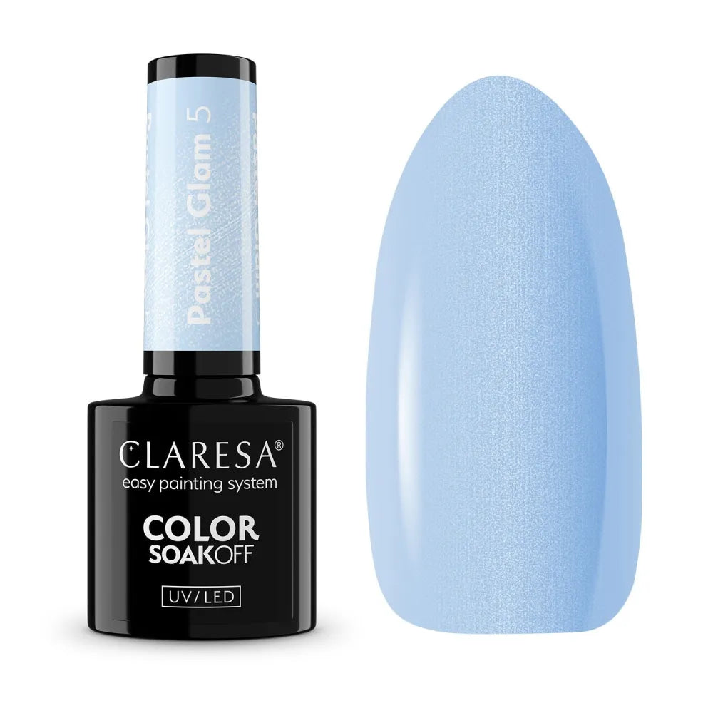 CLARESA Hybrid Lacquer Pastel Glam 5 skaistalai - Kosmetika