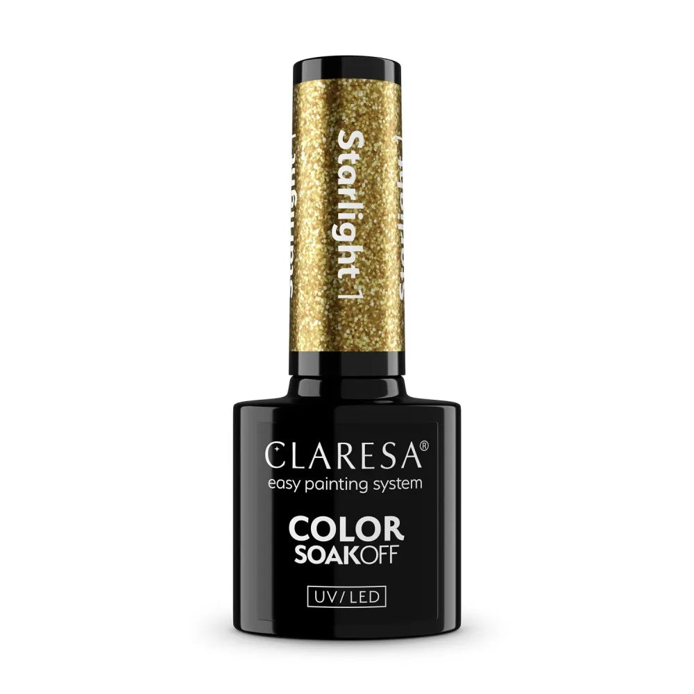 CLARESA Hybrid Lacquer Starlight - 01 5g skaistalai - Kosmetika