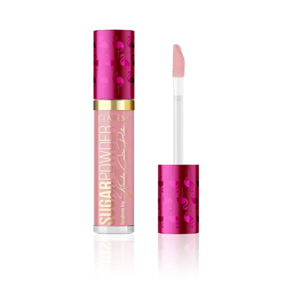 CLARESA Lip Gloss SugarPowder no. 04 pinkobello 4.2g - Kosmetika