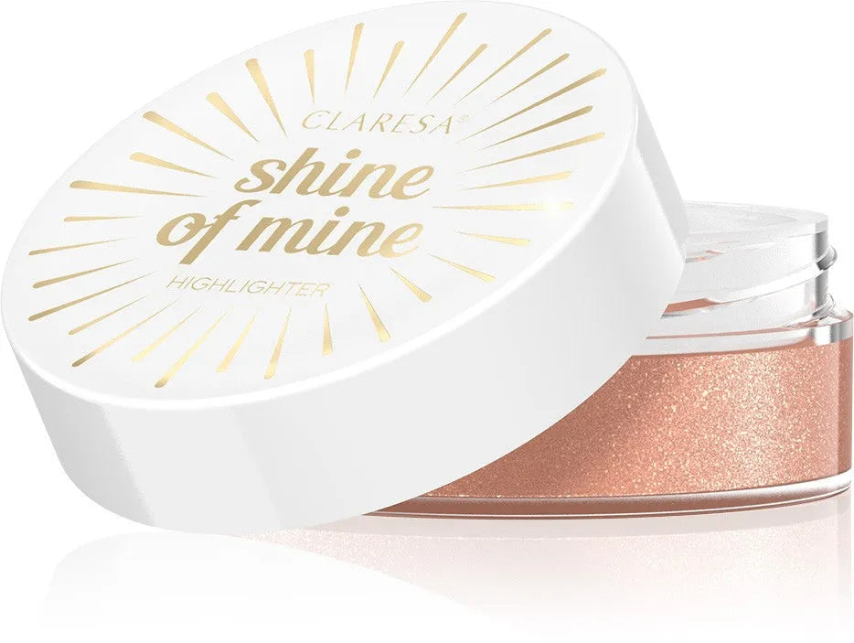 CLARESA Loose Highlighter Shine of Mine! Nr. 13 Rožinė arba Auksinė 8g - Kosmetika