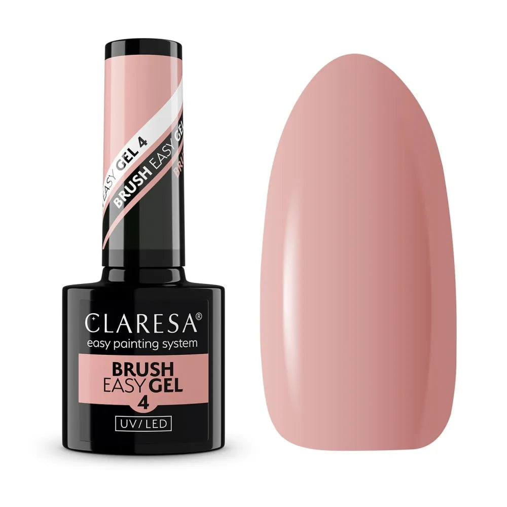 CLARESA N Brush Easy Gel nr 4 - 5 g skaistalai - Kosmetika