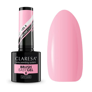 CLARESA N Brush Easy Gel nr 6 - 5 g skaistalai - Kosmetika