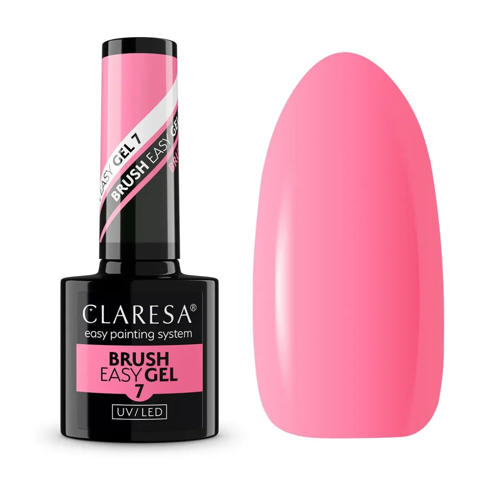 CLARESA N Brush Easy Gel nr 7 - 5 g skaistalai - Kosmetika