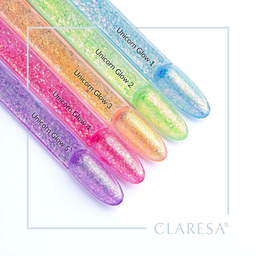 CLARESA N Hybrid Varnish Unicorn Glow 05 5 g - Kosmetika