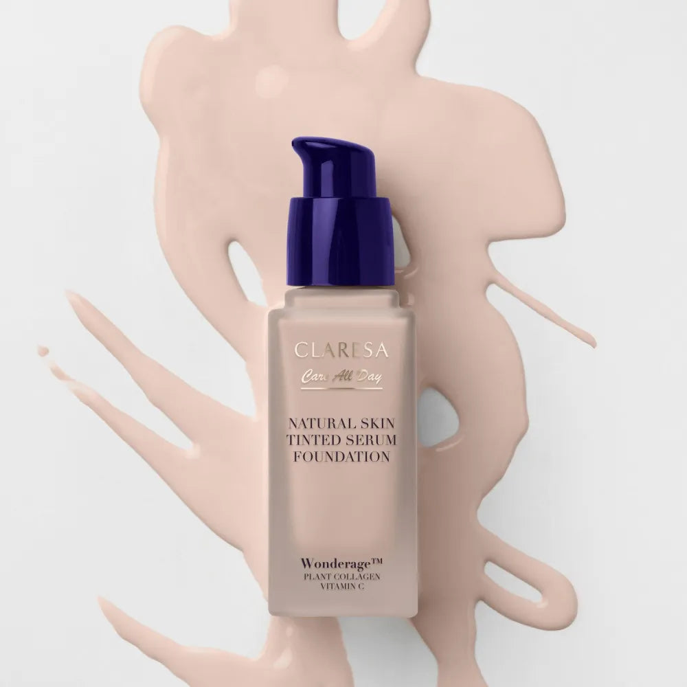 CLARESA Natural Skin Tinted Serum Foundation Primer-Serum with Finish 0N Fair Neutral 32 ml. - Kosmetika