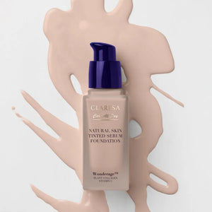 CLARESA Natural Skin Tinted Serum Foundation Primer-Serum with Finish 1C Light Cool 32 ml. - Kosmetika