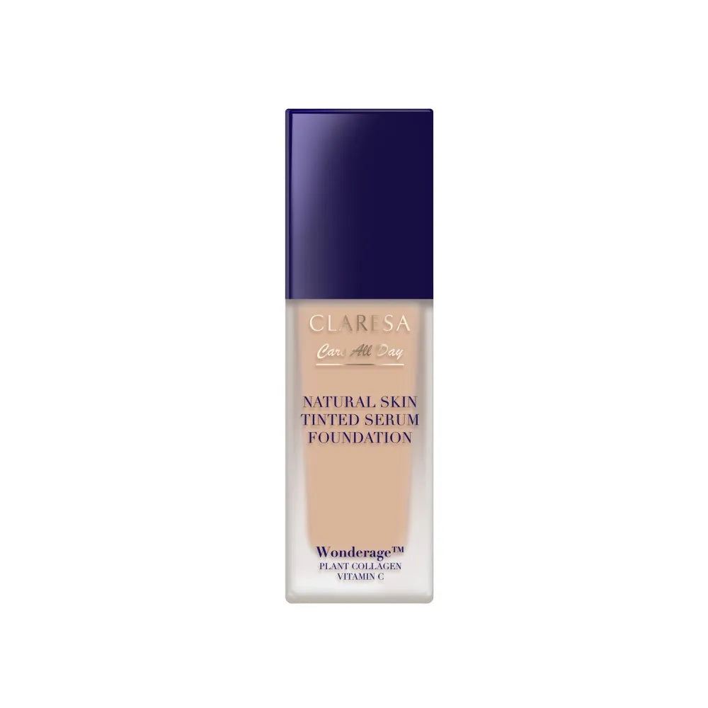 CLARESA Natural Skin Tinted Serum Foundation Primer-Serum with Finish 1N Light Neutral 32 ml. - Kosmetika