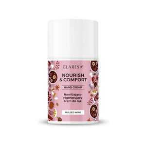 CLARESA Nourish&Comfort Moisturizing and regenerating hand cream 48 g - Kosmetika