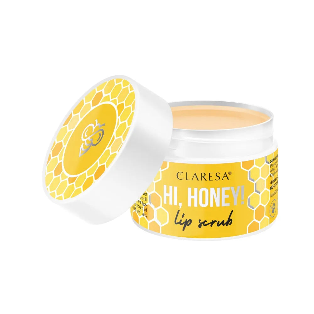 CLARESA Nourishing Honey Lip Scrub HI,HONEY! 15g - Kosmetika