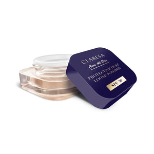 CLARESA Protective Dust Loose Powder Fixing with SPF 30 Universal 5 g - Kosmetika