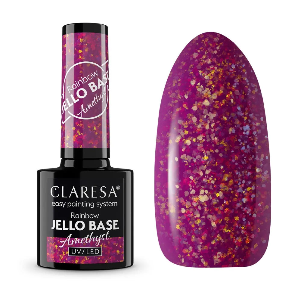 CLARESA Rainbow Hybrid Base - Jello Amethyst - Kosmetika