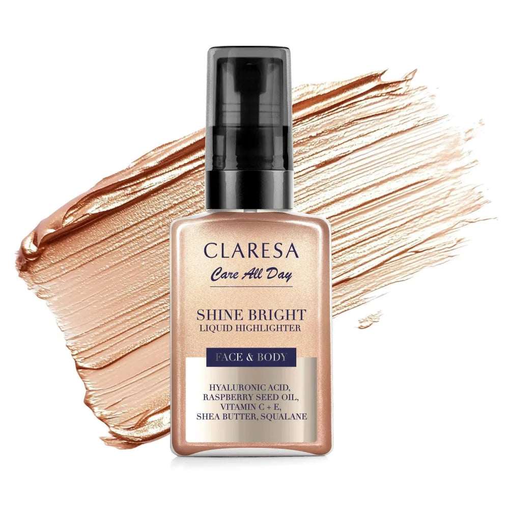 CLARESA Shine Bright Body Liquid Highlighter 50 ml. - Kosmetika
