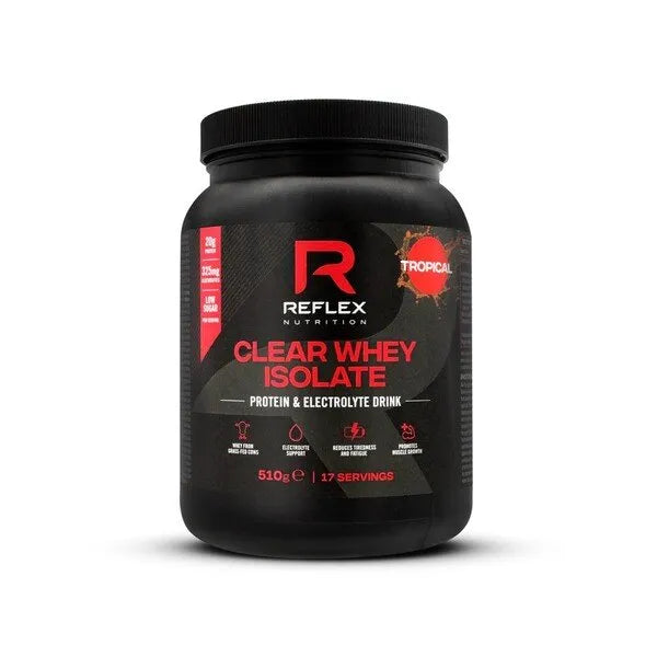 Clear Whey Isolate Tropical - 510g - Reflex Nutrition - Sporto papildai