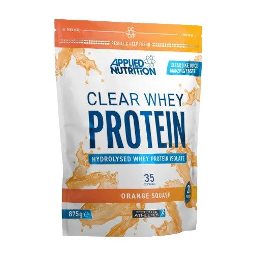 Clear Whey Protein Orange Squash - 875g - Applied Nutrition - Sporto papildai